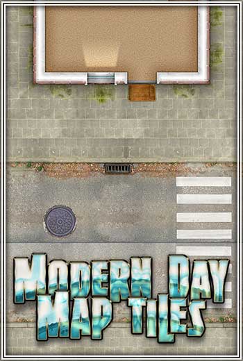 Modern Day Map Tiles