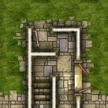 Dungeon Map Tiles V
