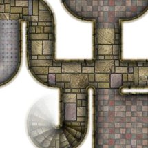 Dungeon Map Tiles V