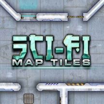 Sci-fi Map Tiles