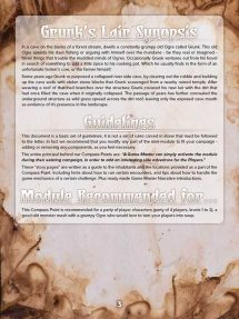 Grunk's Lair: PDF Guide Sample #1