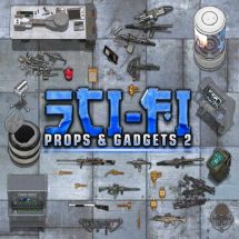 Sci-fi Props & Objects II Token Pack