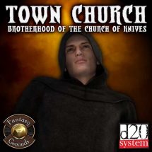 Town Church of the Church of Knives (Fantasy Grounds Edition)