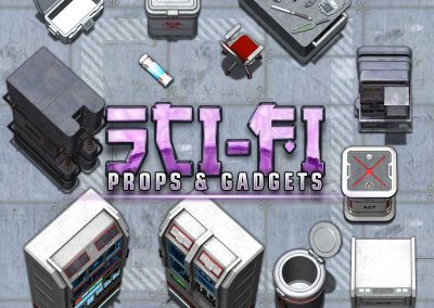 Sci-fi Props & Gadgets Token Pack