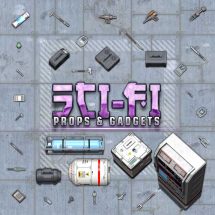 Sci-fi Props & Gadgets Token Pack