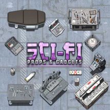 Sci-fi Props & Gadgets Token Pack