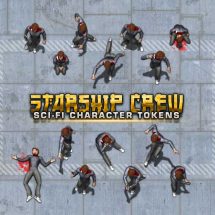 Starship Crew Token Pack