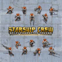 Starship Crew Token Pack