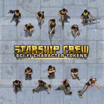 Starship Crew Token Pack