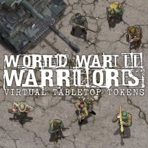 War War II Warriors Token Pack