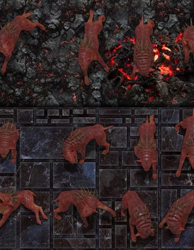 Monster Tokens 3 - Red Hound