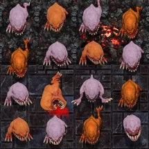 Monster Tokens 3 - Mouth Devil