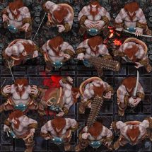 Monster Tokens 3 - Oin Devil (red armoured)