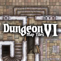 Dungeon Map Tiles VI