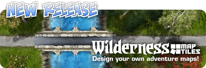 New Release: Wilderness Map Tiles