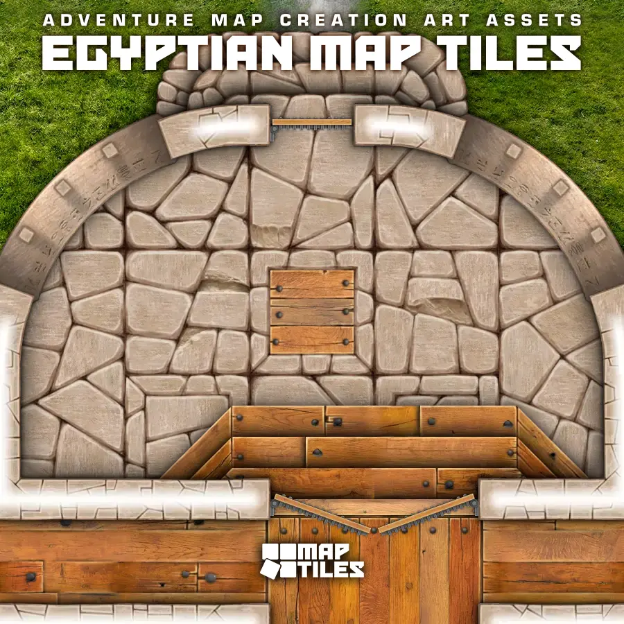 Egyptian Map Tiles - Sample 02